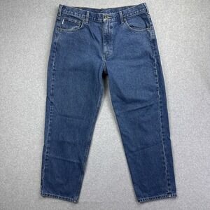 Carhartt Men's 5 Pocket Relaxed Fit Jeans Size 38x30